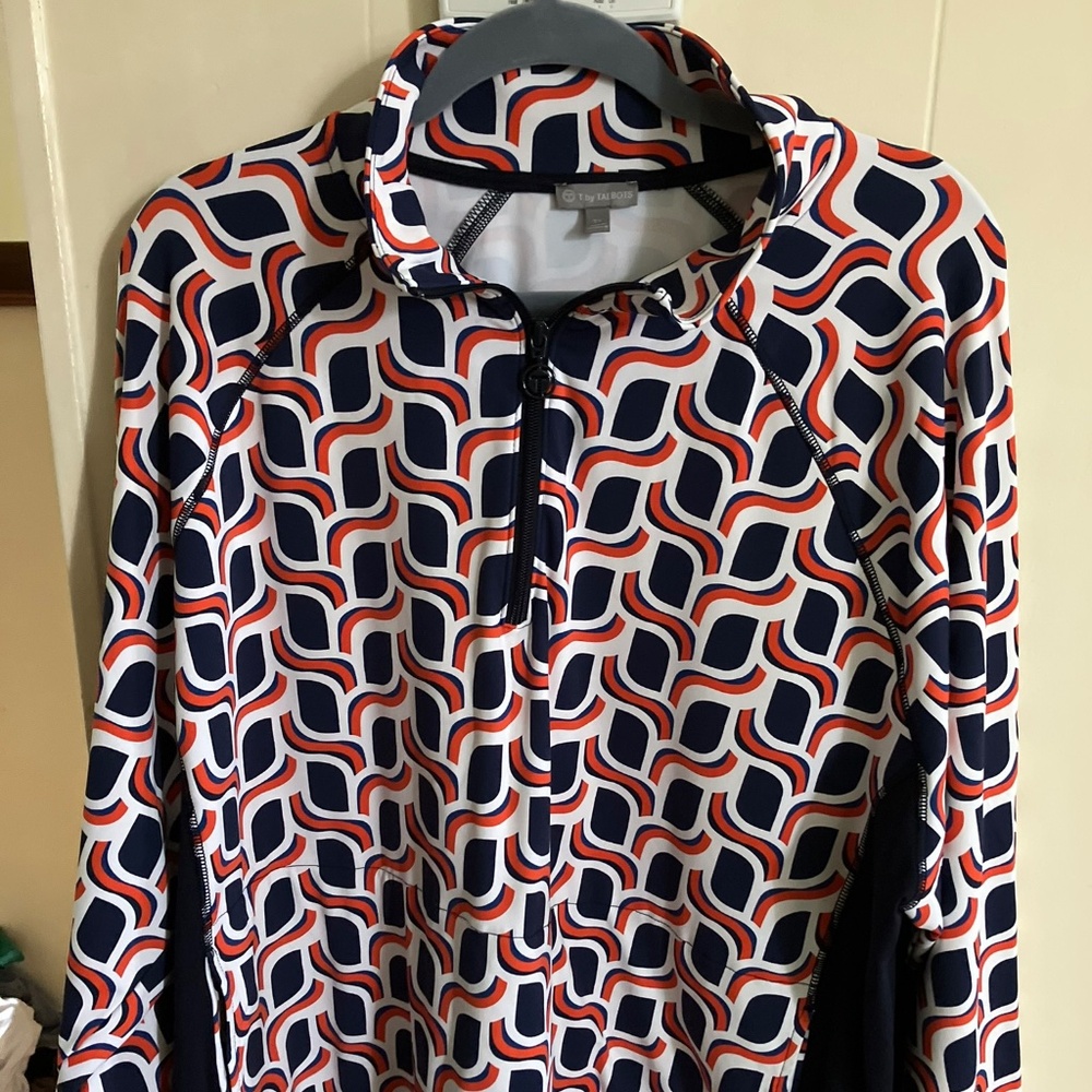 T by Talbots three quarter zip